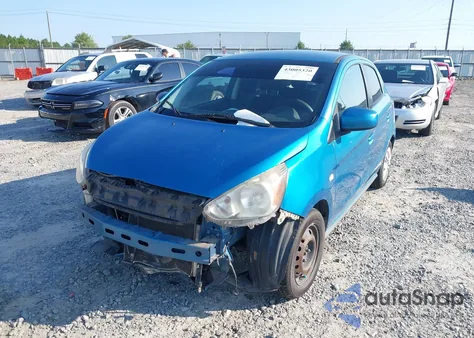 2015 Mitsubishi Mirage De/Rf from USA, damaged, VIN ML32A3HJ0FH047059